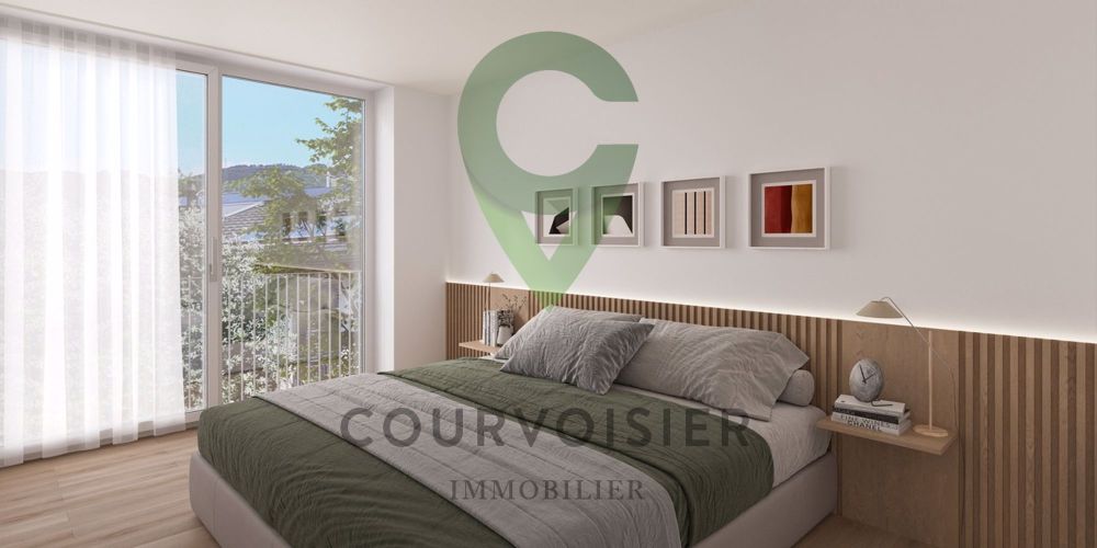 Lot A4 - 3,5p sud-est avec balcon, belle luminosité et dégagement - Bild 3