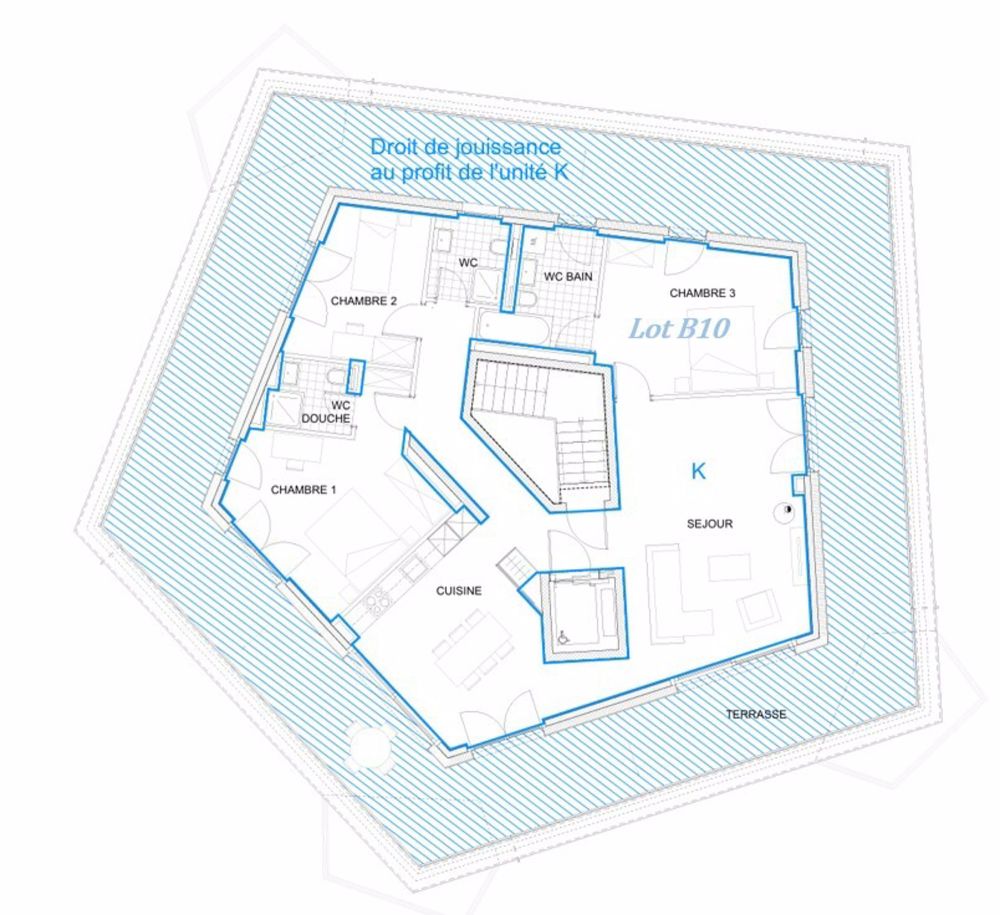 Appt PPE neuf de 2.5 pces, terrasse et jardin Campagne Pernod, lot B1 | dreamo.ch - Bild 3