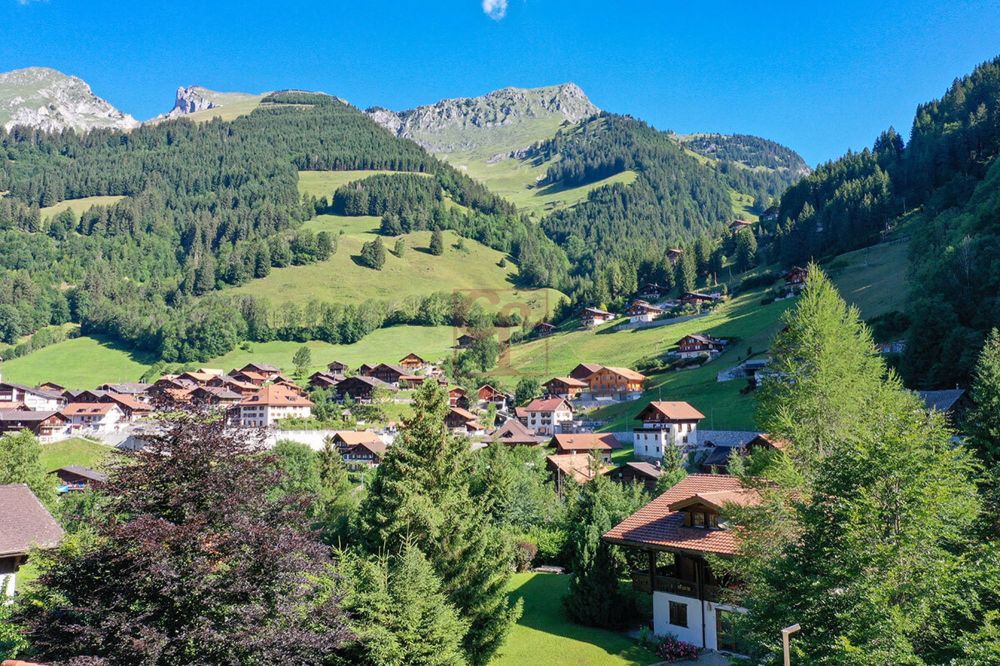 Prächtiges Chalet auf dem Plan in Jaun - Bild 4