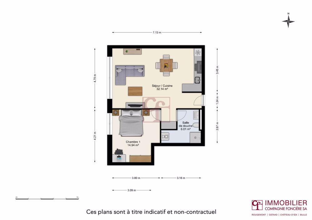 Die Residenz Les Coteaux Verts de Siviriez - Bild 13