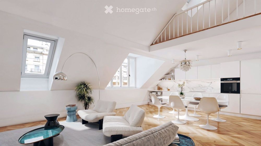 Neue exklusive Maisonette-Wohnung mit atemberaubendem Ausblick über Zürich! - Bild 2