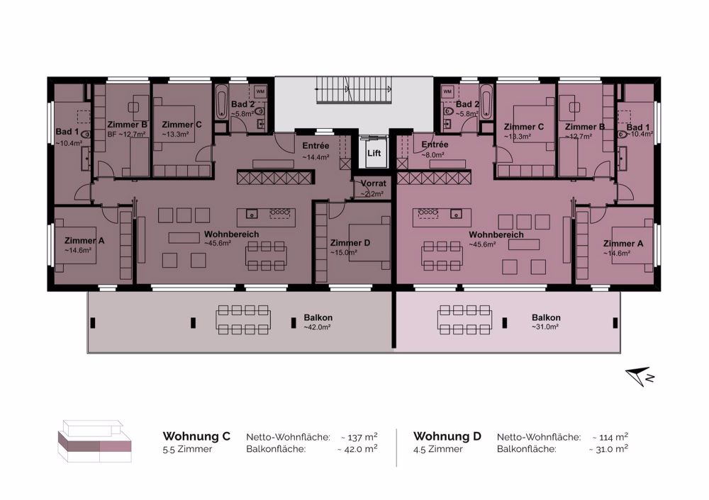Zentral wohnen in Recherswil: 4.5-Zimmer-Obergeschoss-Wohnung - Bild 8