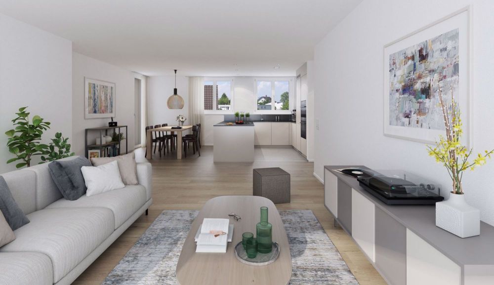 Neubauwohnung im Zentrum von Bottighofen - Bild 1