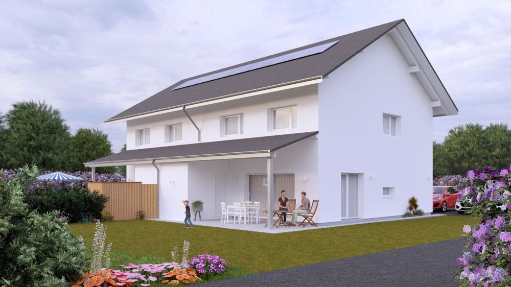 Neue 5-Zimmer-Familienvilla mit Pool in Champtauroz / VD - Bild 2