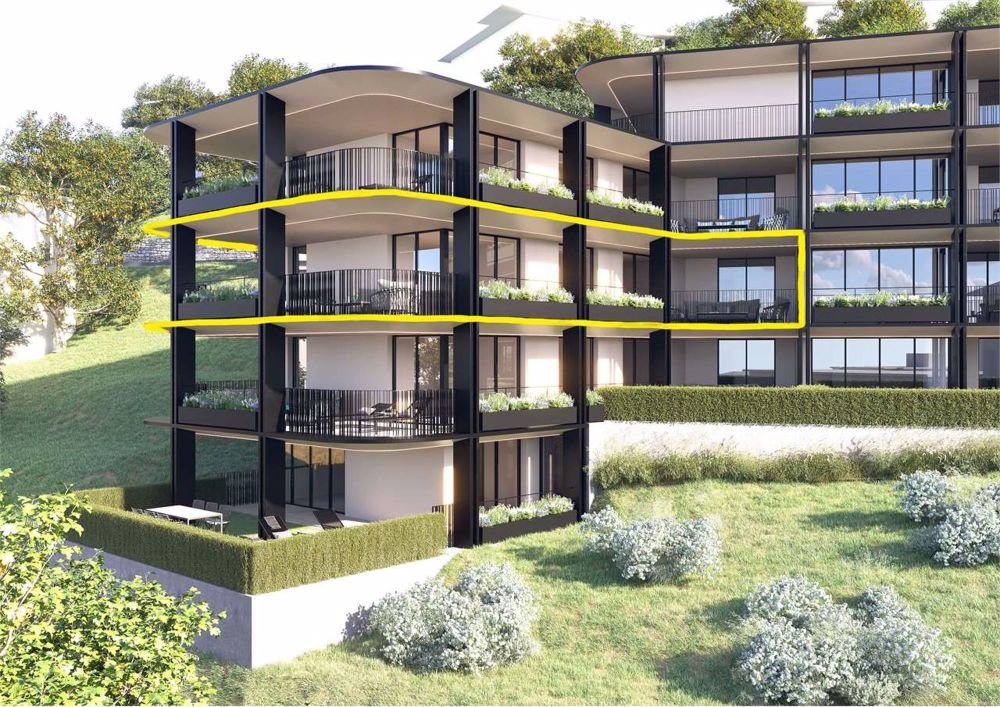 PPP4 - Pregassona: Oase - 5,5 luxuriöse Räume mit bewohnbarer Terrasse - Bild 1