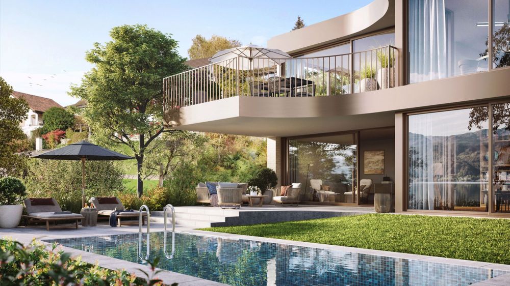 Villa A: Neubau-Villa mit Seeblick im Steuerparadies Seengen - Bild 2