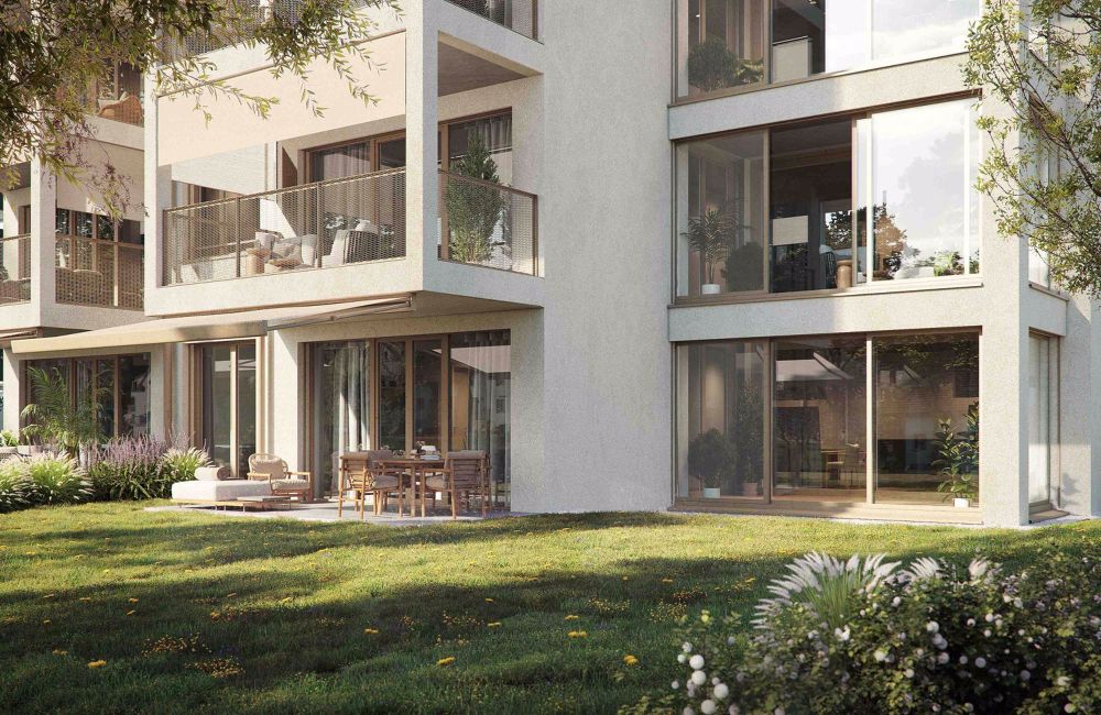 Wohnen im Grünen: Neubau mit 188m² Gartenanteil - Bild 1