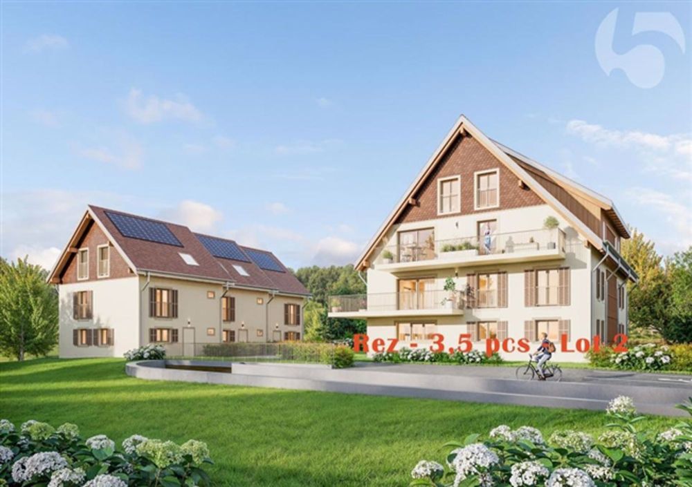 Off-Plan-Verkauf - Los 2 - In Rueyres, 3,5-Zimmer-Wohnung nach Südwesten mit Eckgarten, 1 km von Bercher und Bahnhof entfernt - Bild 6