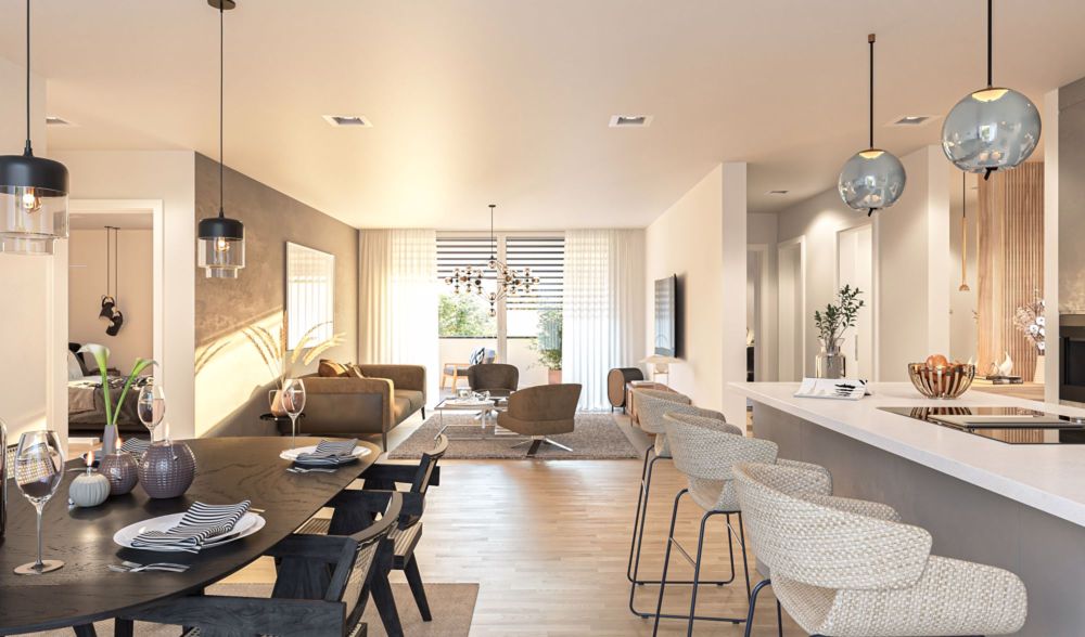 Vivere Aureum Rietblick - Ess- und Wohnzimmer