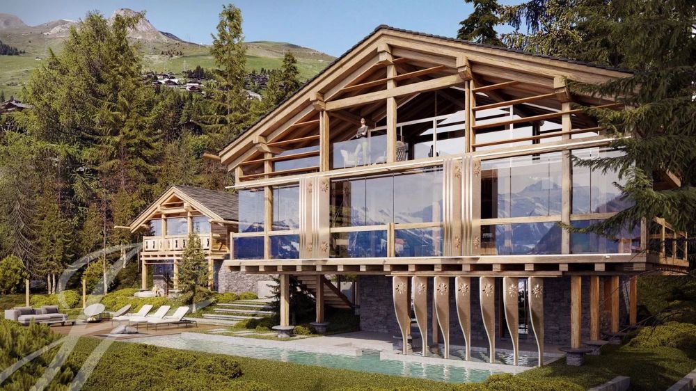 Wunderschönes Doppelchalet - Verbier Zentrum - Bild 3