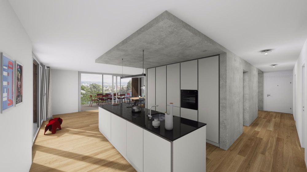 BAUSTART ERFOLGT - AUSSERGEWÖHNLICHES WOHNERLEBNIS MIT 30M2 BALKON - Bild 5
