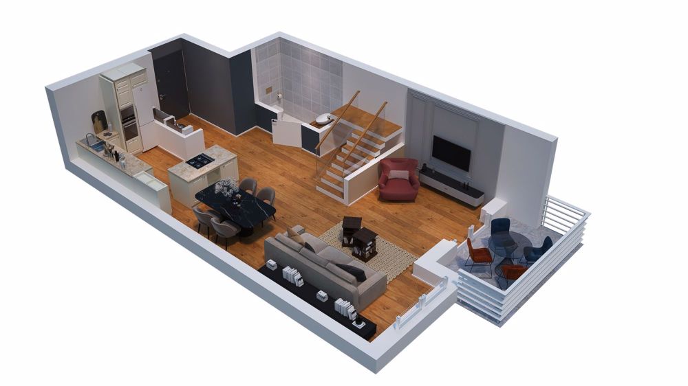 NEUBAU--DA(S)HEIM FÜR PAARE & FAMILIE- MAISONETTE, 85M2 INKL. 1 TGPP - Bild 7