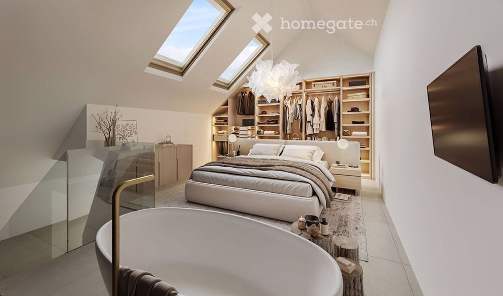 Neubau moderne Doppeleinfamilienhaus ONE A in Mägenwil - Bild 6