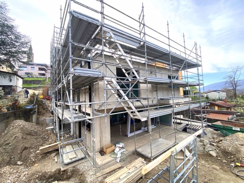 Casa 4,5 locali in costruzione in bifamiliare con giardino privato. - Bild 3