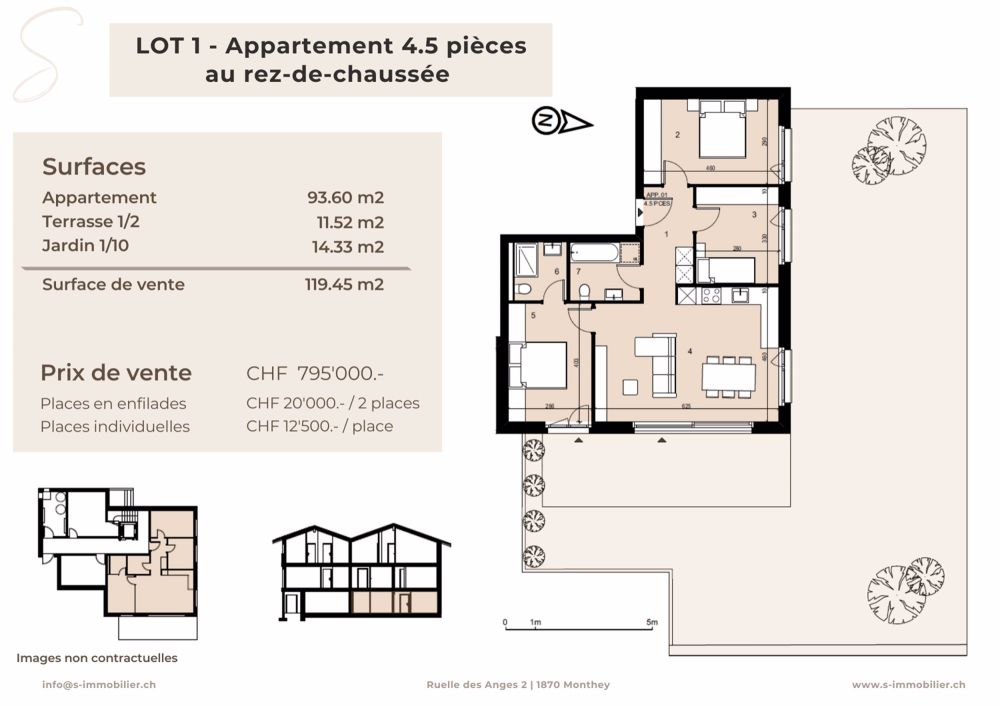 Travaux en cours - Nouvelle promotion - Appartement 4.5 pièces - Lot 1 - Bild 3