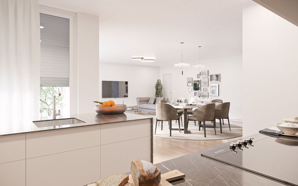 Quartier Vier - Exklusives Wohnen mit Komfort - Küche