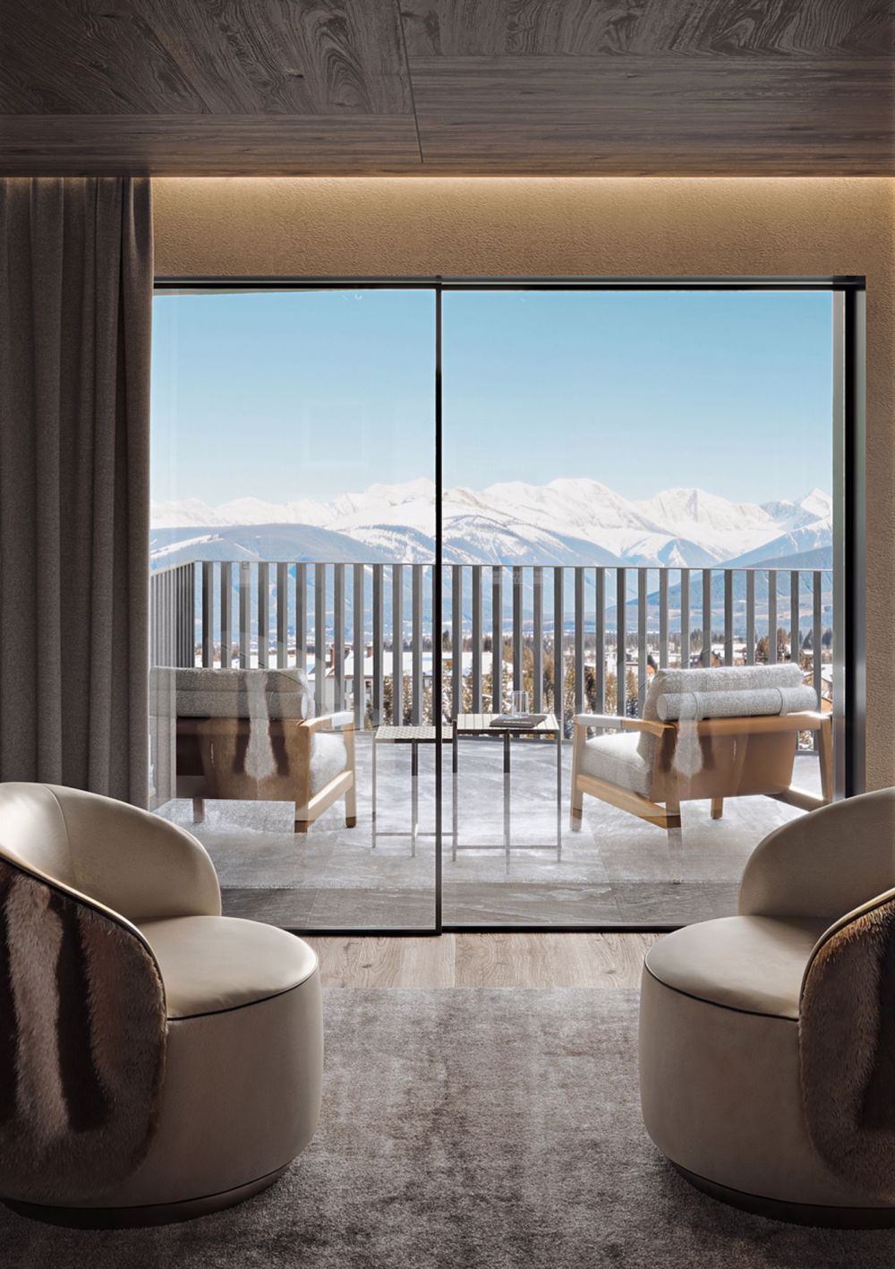 Appartement FENDI Crans-Montana - design exclusif & vue panoramique - Bild 1
