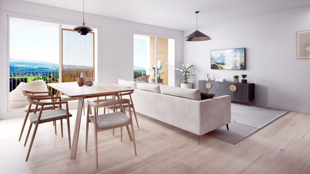 Appartement de 3.5 pièces au rez-de-chaussée Glâne 111 - Lot 16