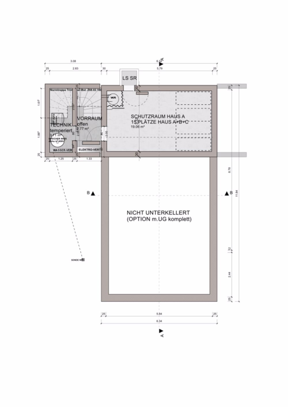 Modern, Clever & Aussichtsreich, in 2565 Jens entstehen drei hochwertige Upside-Down-Einfamilienhäuser mit Panoramasicht im lichtdurchfluteten Wohngeschoss im OG, Dusche en Suite im Schlafzimmer, DG … - Bild 10