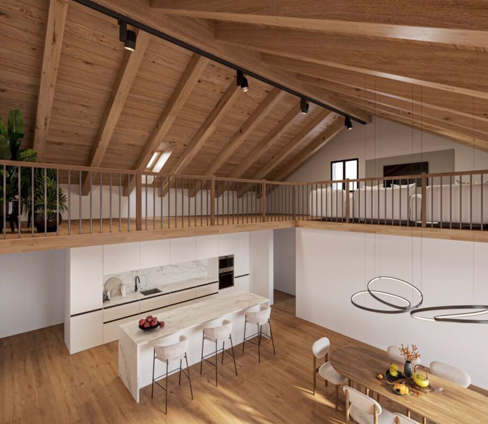 Bau eines großen 5,5-Zimmer-Wohnungs - Bild 1