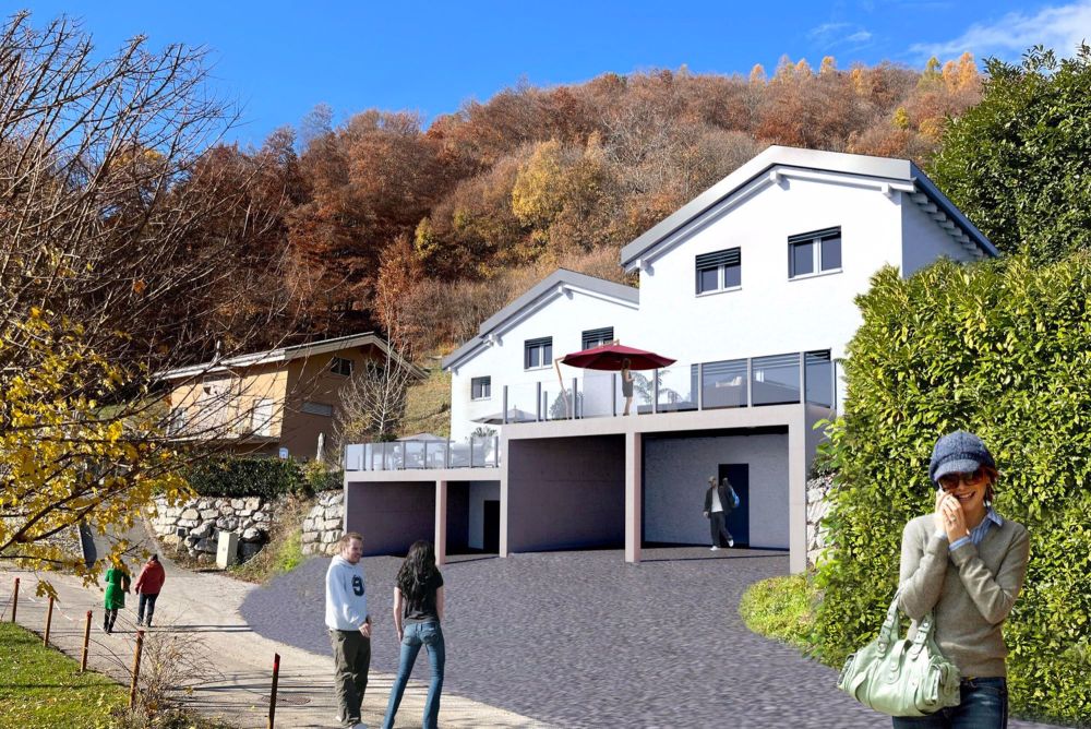 Nouvelle villa en construction au Grugnay - Bild 2