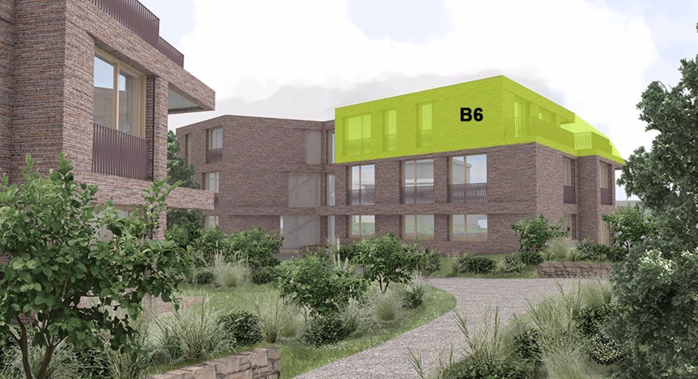 Projektvorankündigung - exklusive Attikawohnung mit unverbaubarer Aussicht. Neue Preise - B6 - Bild 3