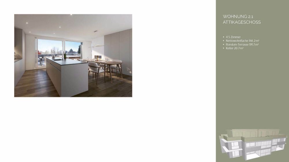 Exklusive 4½-Zimmer Attikawohnung mit grosszügiger Terrasse - Bild 10