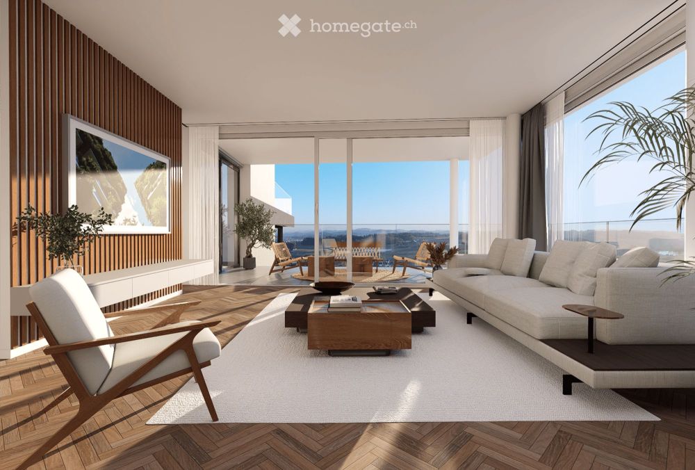 In der Region Frauenfeld: 3.5-Zimmer-Neubau-Wohnung mit Minergie-Standard und unverbaubarer Aussicht - Bild 5