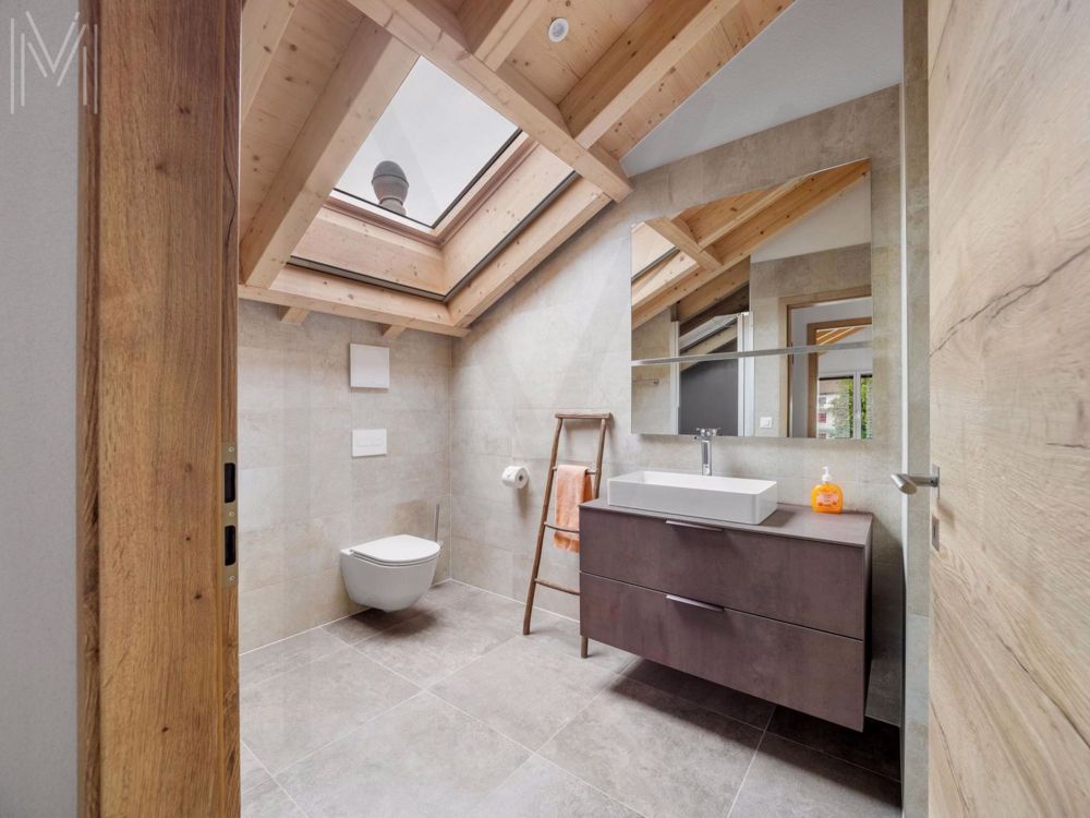 Appartement 5.5 pièces d'exception au dernier étage avec vue panoramique au coeur du village de Broc ! - Bild 12