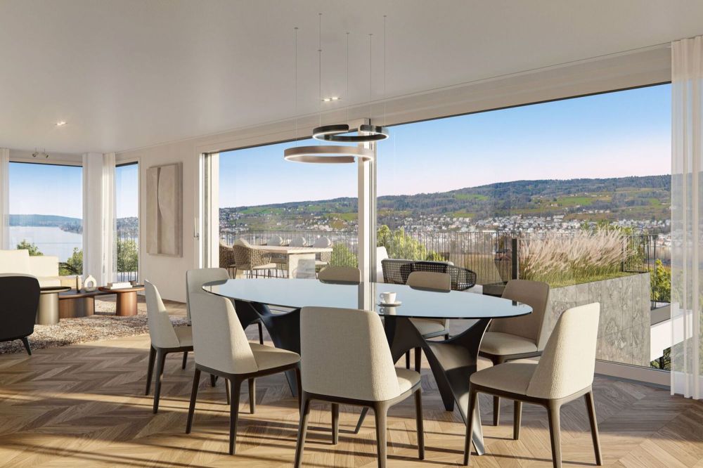 Attikawohnung mit Traumsicht im Neubauprojekt AU LAC - Bild 4