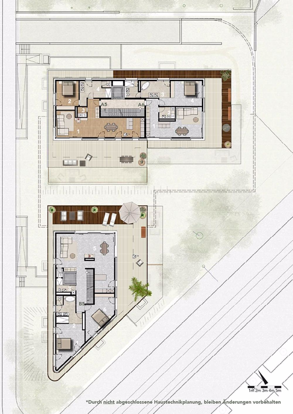 Exklusive und moderne Attika-Wohnung auf dem Bruderholz - B5 - Bild 3