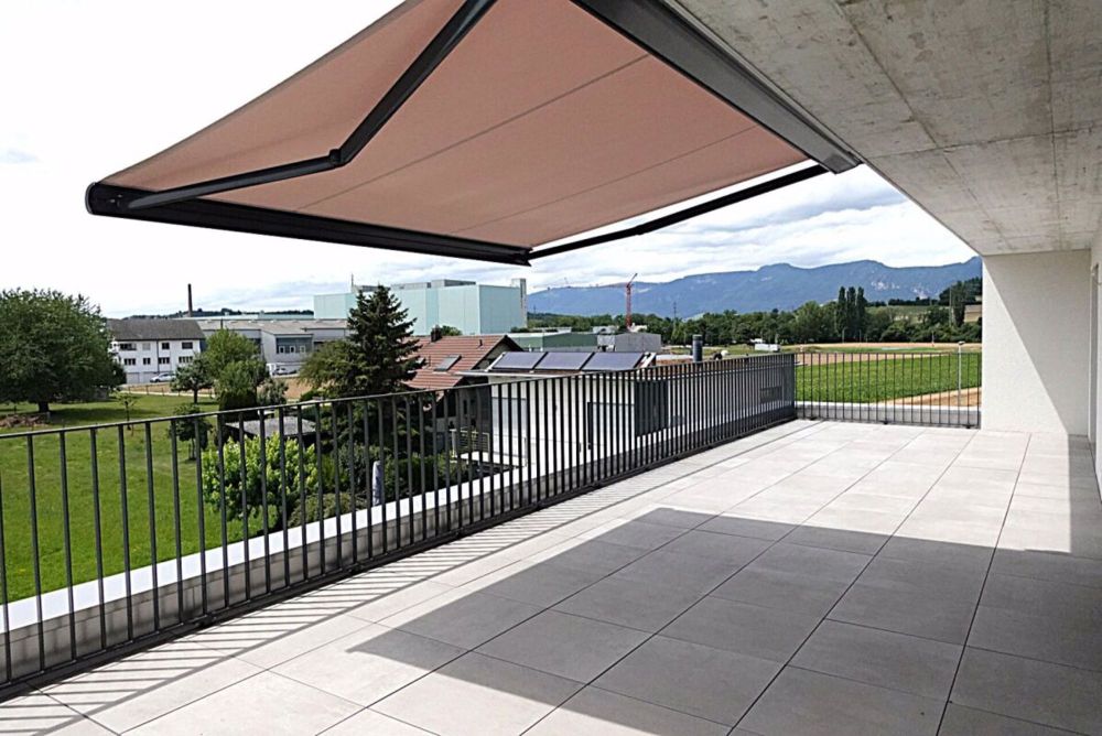 2.5 Zimmer Attikawohnung mit Fernsicht in Derendingen - Ausblick Richtung Norden