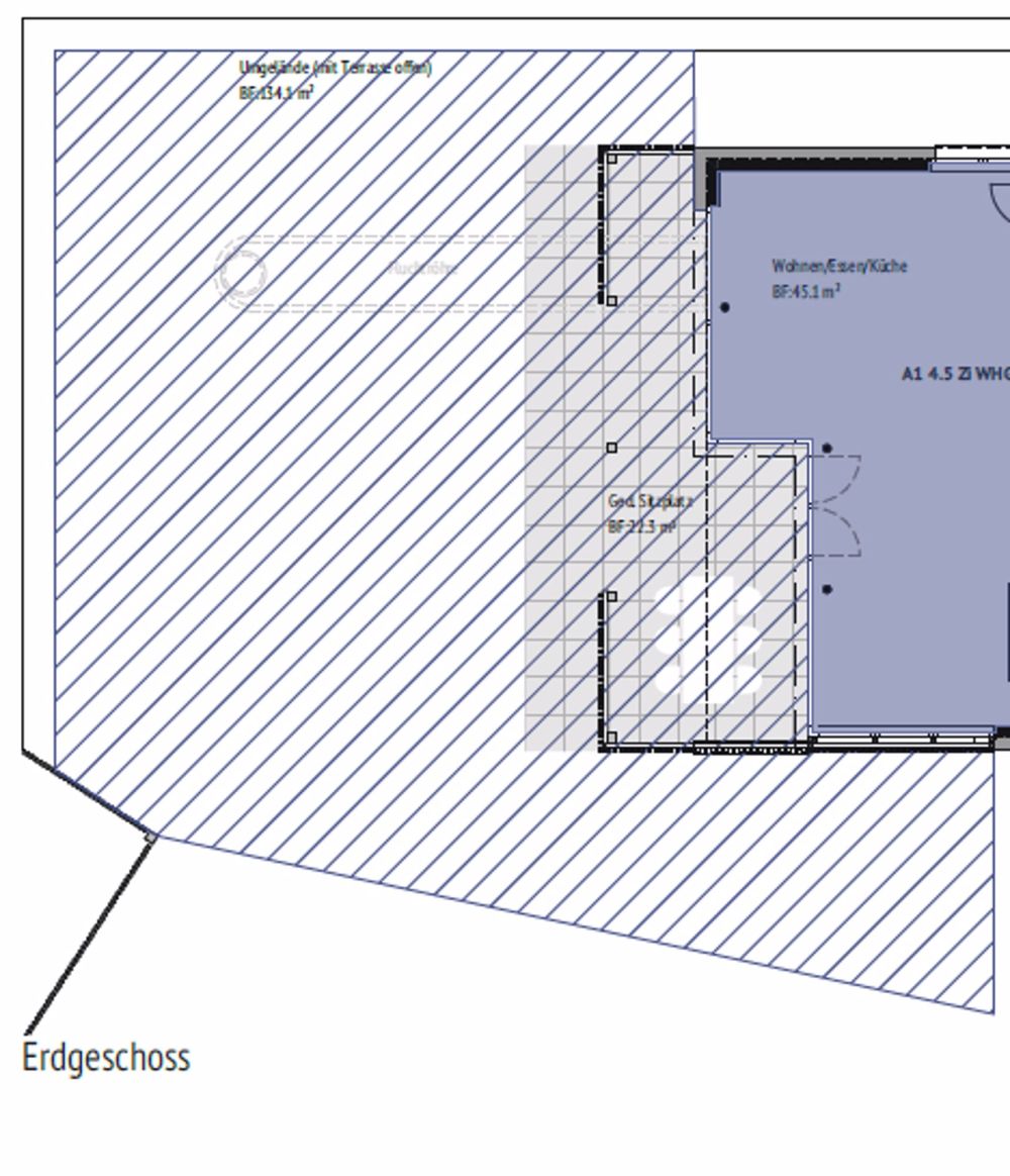 Herrliche helle 4.5 Zimmer Neubau Wohnungen im Erdgeschoss, mit 157.4m2 grossem Sitzplatz-Garten! - Bild 2