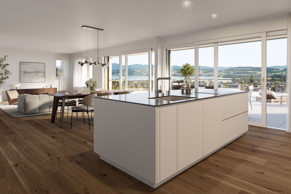 Stylische Attika mit Alpenblick und urbanem Lifestyle - Attikawohnung