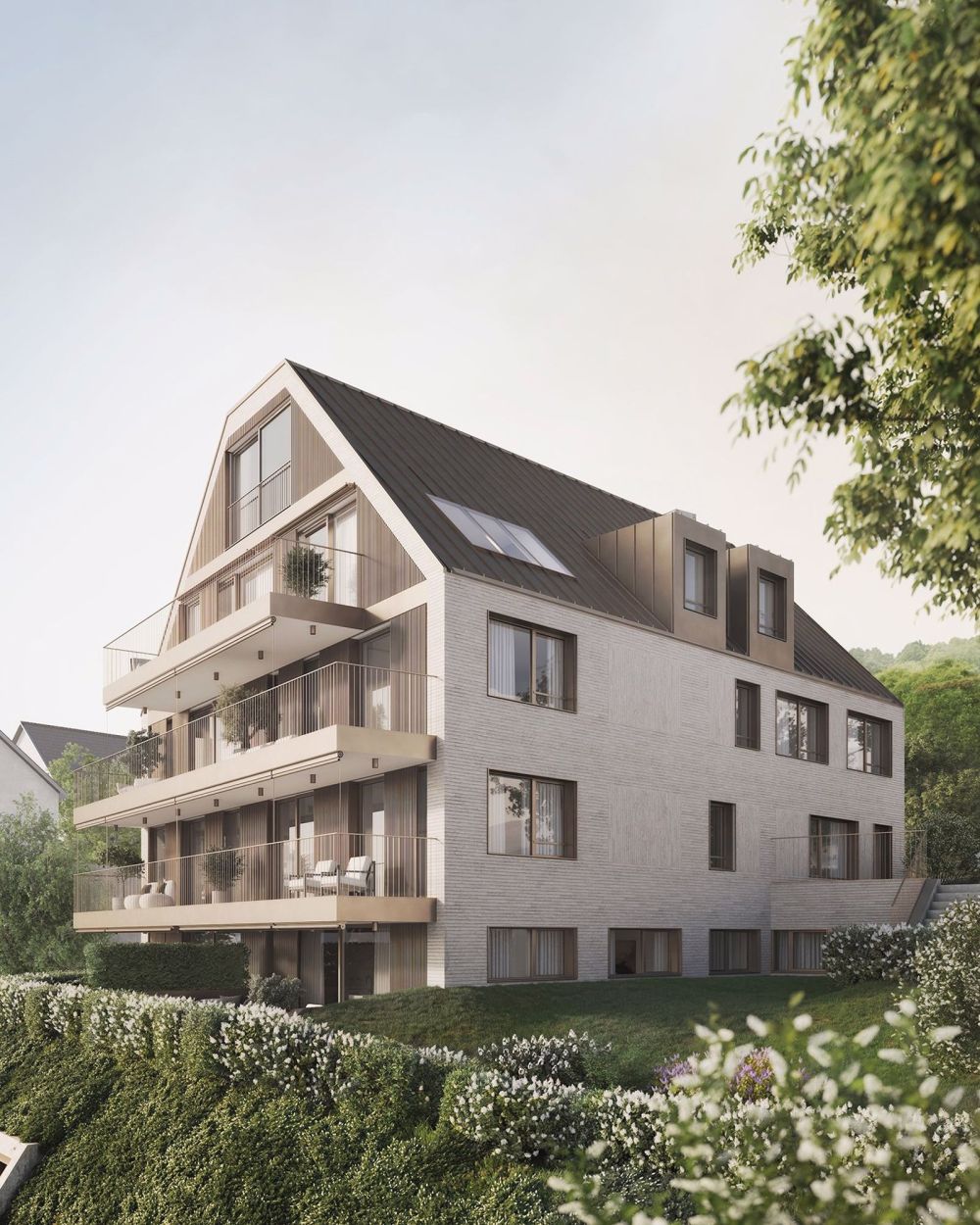 5.5 Zimmer- Dach-Duplex-Wohnung mit spektakulärer See-und Bergsicht - Bild 5