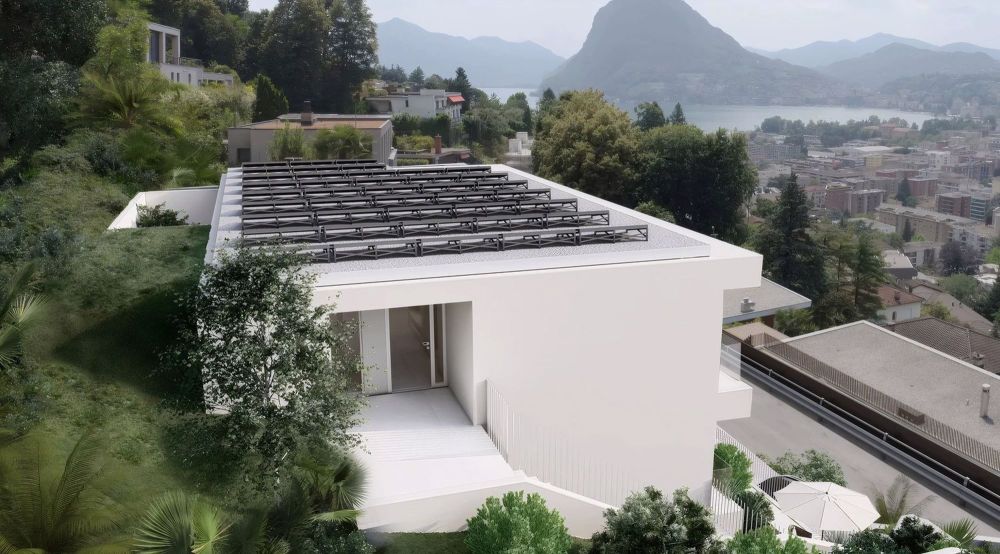 Exklusives Dachgeschoss mit Seeblick und privatem Patio – Viganello - Bild 12