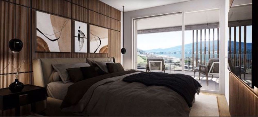 CAPOLAGO – ATTICO 4.5 LOC, CON VISTA SUL LAGO DI LUGANO (APP. 4) - Bild 6