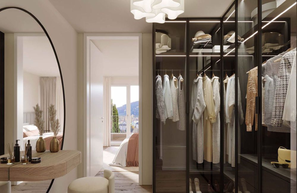 Helle 3.5-Zimmer-Wohnung mit Loggia und moderner Architektur - Bild 11