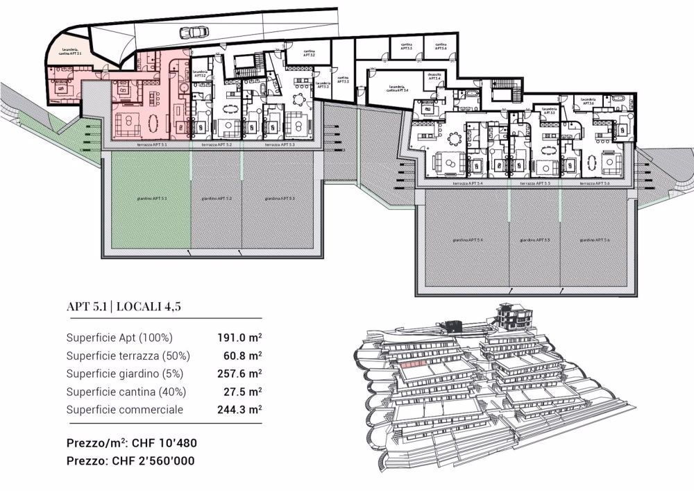 Neues Wohnprojekt Mirador in der Via Tesserete - Bild 12
