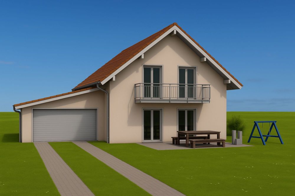 Neues Einfamilienhaus an familienfreundlicher Lage - Bild 1