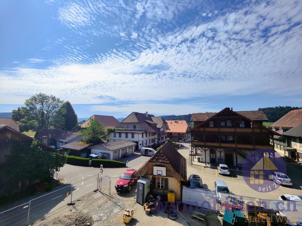 3.5 Zimmer + Galerie - Wohntraum über den Dächern! - Ausblick Höhe DG