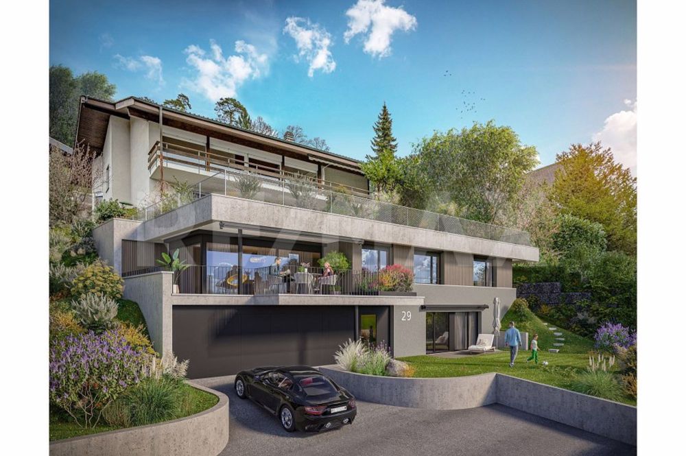 Neubau mit Freiraum zur Gestaltung - Traumaussicht auf See und Berge - Bild 7