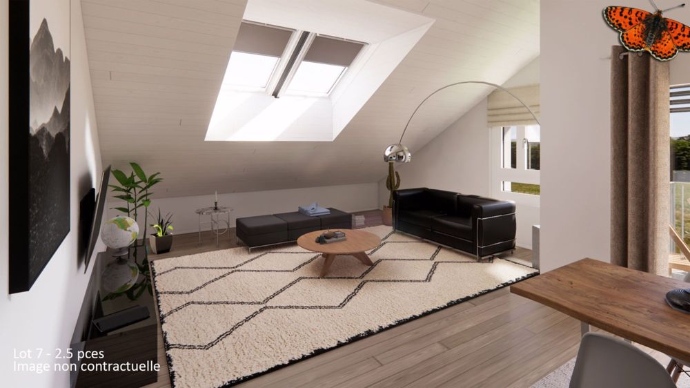 NEUES ANGEBOT - Prächtige 2.5-Zimmer-Wohnung in Lentigny - Bild 6