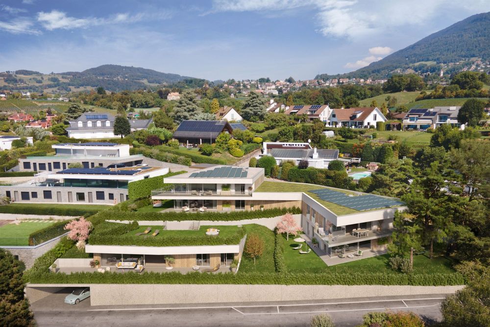 Attique neuf avec vue lac, quartier recherché, commune prestigieuse - Bild 7