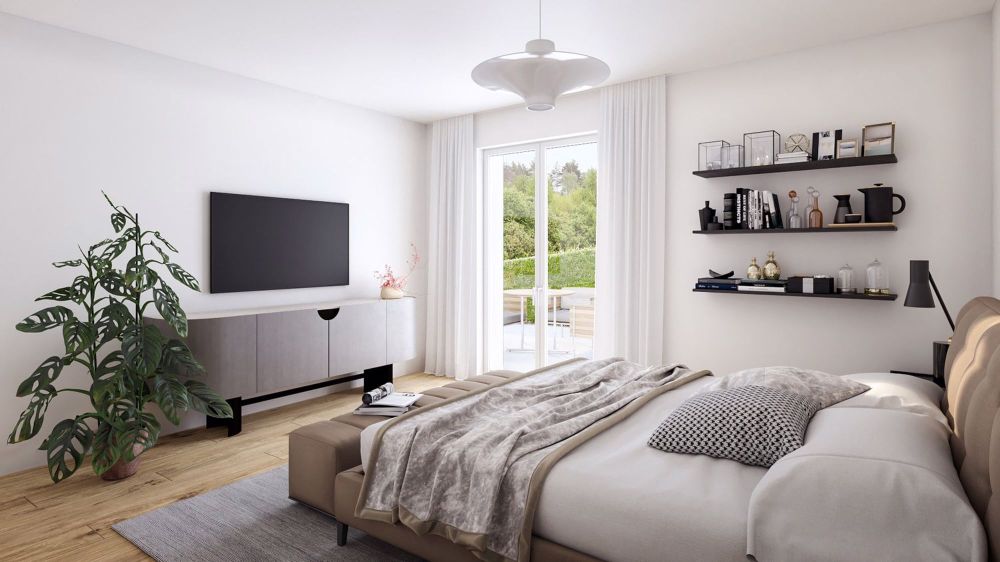 Eine Symbiose aus Alt & Neu - Zimmer