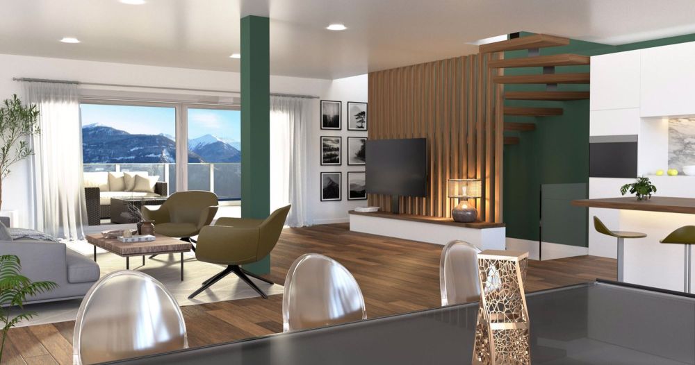 Nouvelle villa en construction au Grugnay - Bild 6