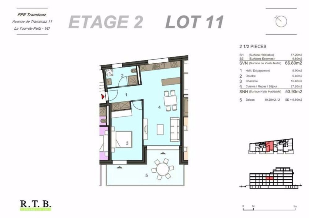 Zweieinhalb-Zimmer-Wohnung in La Tour-de-Peilz - Bild 10