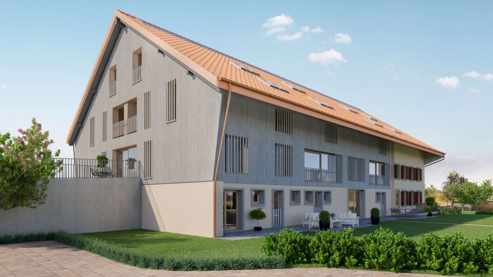Appartements en PPE dans une ferme en cours de réhabilitation - Bild 1