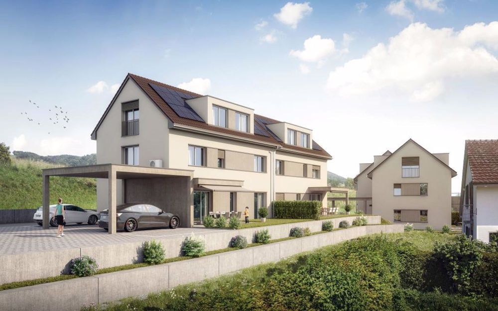 6.5-Zi. Doppeleinfamilienhaus - -