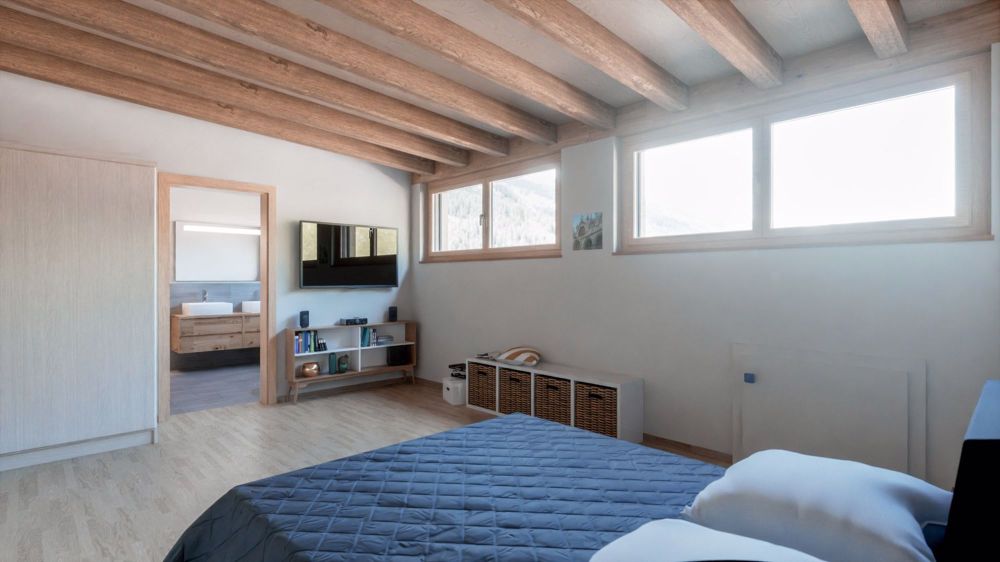 Exklusive 5-Zimmer-Maisonette-Wohnung in Küblis mit atemberaubendem Bergblick - Bild 10
